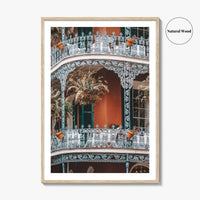 New Orleans Fine Art Photo Print, French Quarter Balconies, Louisiana Poster, NOLA USA