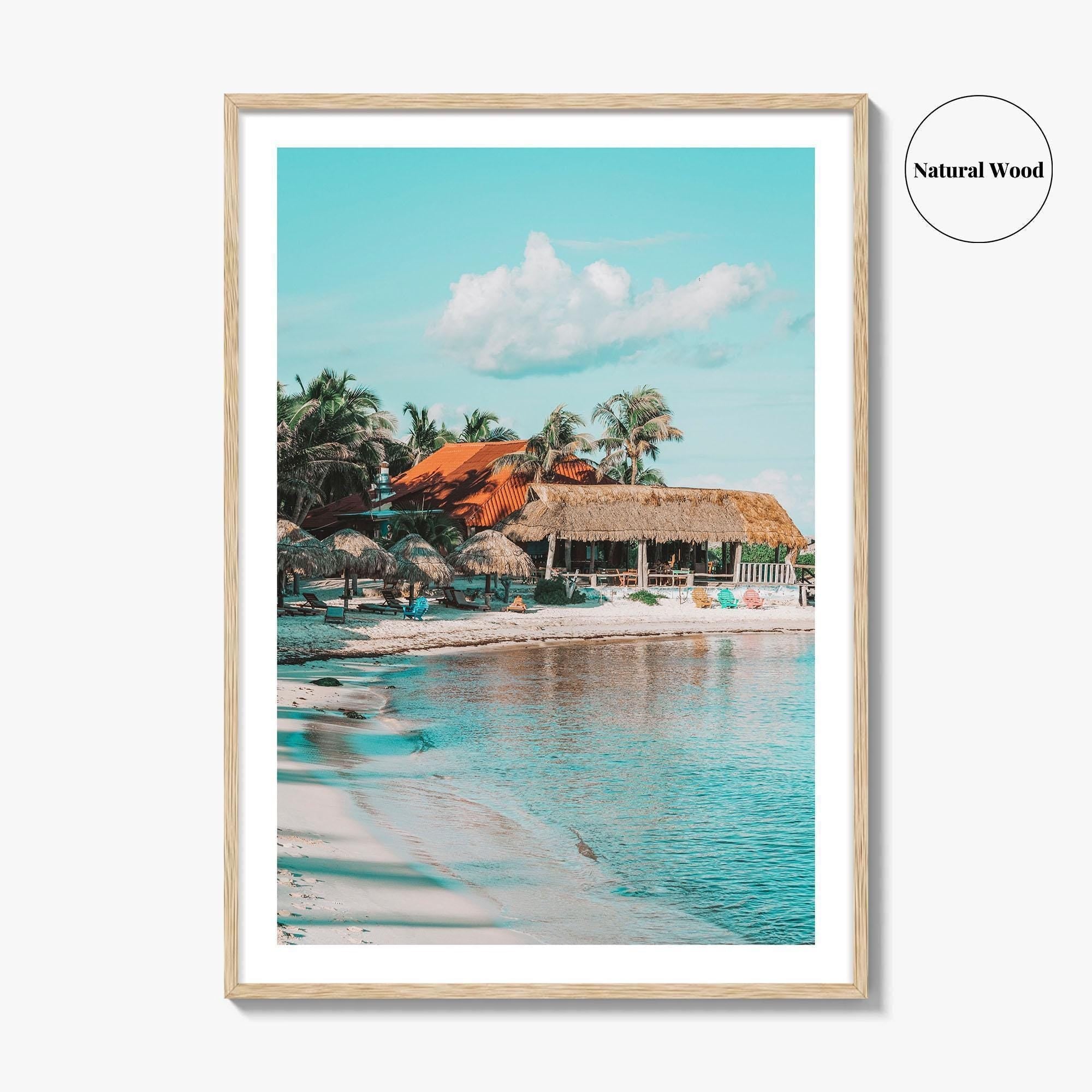 Tulum Fine Art Photo Print, Beach Wall Decor, Riviera Maya Poster, Quintana Roo Mexico