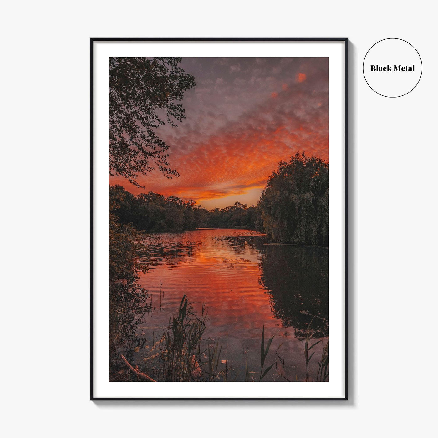 Prospect Park Lake Fine Art Photo Print, Brooklyn, New York City, USA, Poster