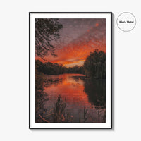 Prospect Park Lake Fine Art Photo Print, Brooklyn, New York City, USA, Poster