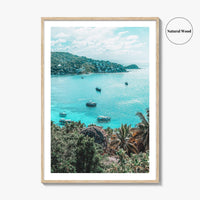 Koh Tao Fine Art Photo Print, Jon Suwan Viewpoint, Thailand Wall Poster
