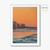 Myrtle Beach Skyline Fine Art Photo Print, South Carolina USA Beachfront Poster