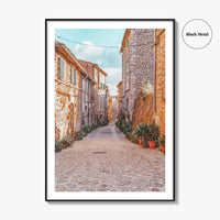 Valldemossa Fine Art Photo Print, Mallorca, Majorca, Spain, Courtyard Wall Poster, Balearic Islands