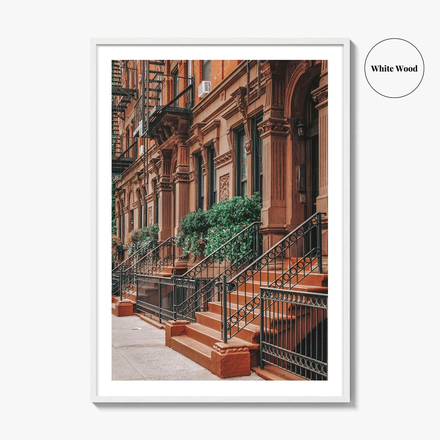 Gramercy Park Fine Art Photo Print, Manhattan, NYC, Brownstones Wall Decor, USA
