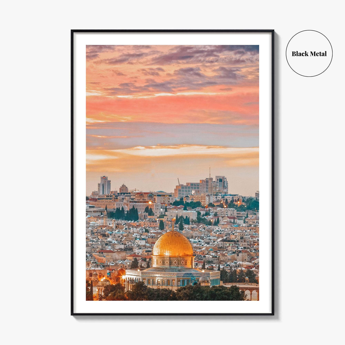 Jerusalem Fine Art Photo Print, Old City Israel Wall Decor Poster