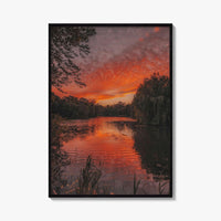 Prospect Park Lake Fine Art Photo Print, Brooklyn, New York City, USA, Poster