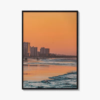 Myrtle Beach Skyline Fine Art Photo Print, South Carolina USA Beachfront Poster