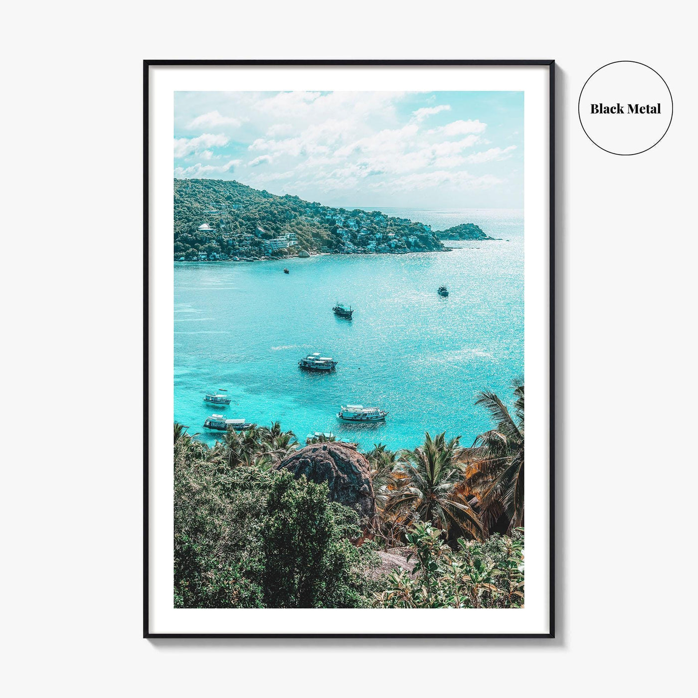 Koh Tao Fine Art Photo Print, Jon Suwan Viewpoint, Thailand Wall Poster