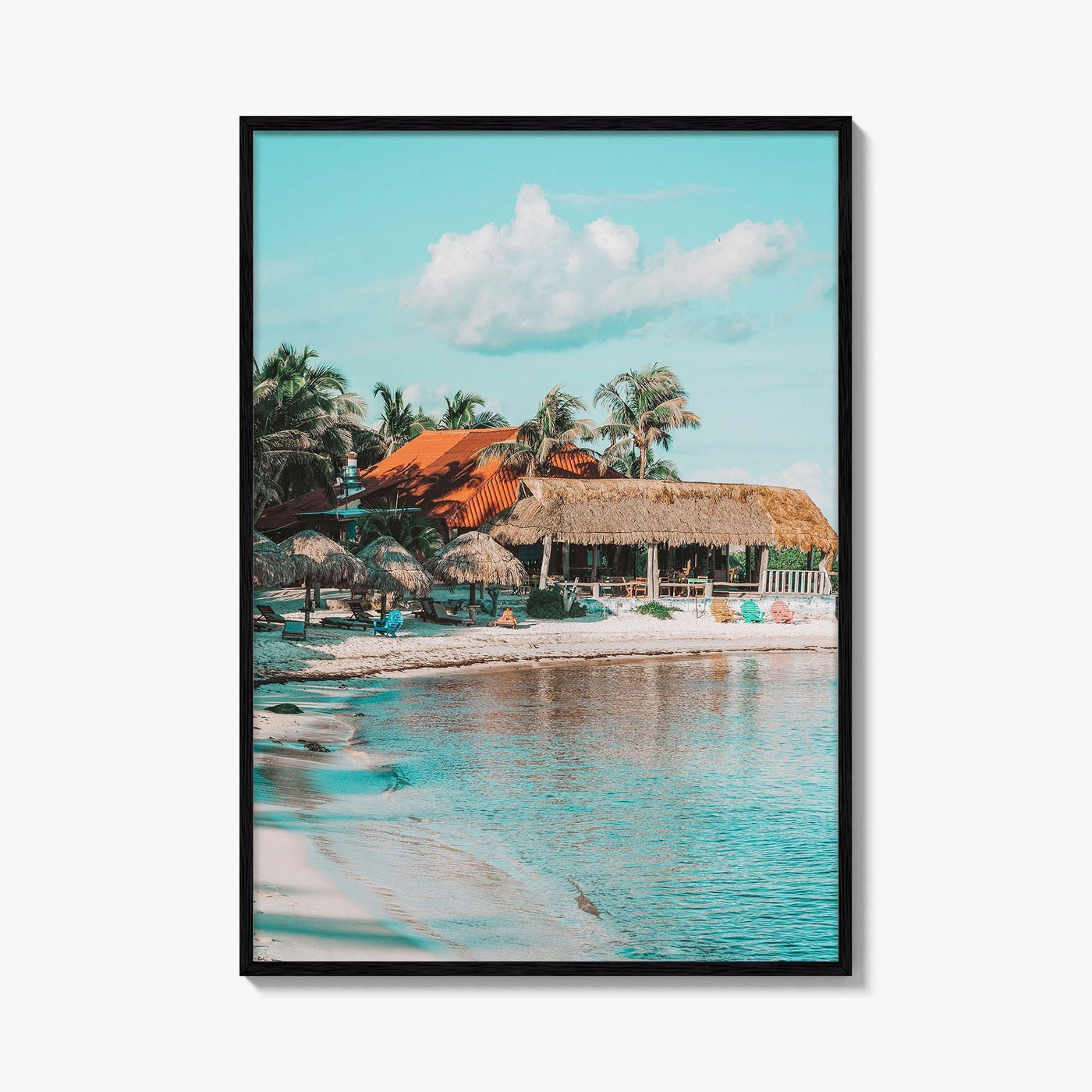 Tulum Fine Art Photo Print, Beach Wall Decor, Riviera Maya Poster, Quintana Roo Mexico