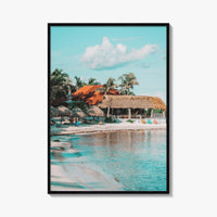 Tulum Fine Art Photo Print, Beach Wall Decor, Riviera Maya Poster, Quintana Roo Mexico