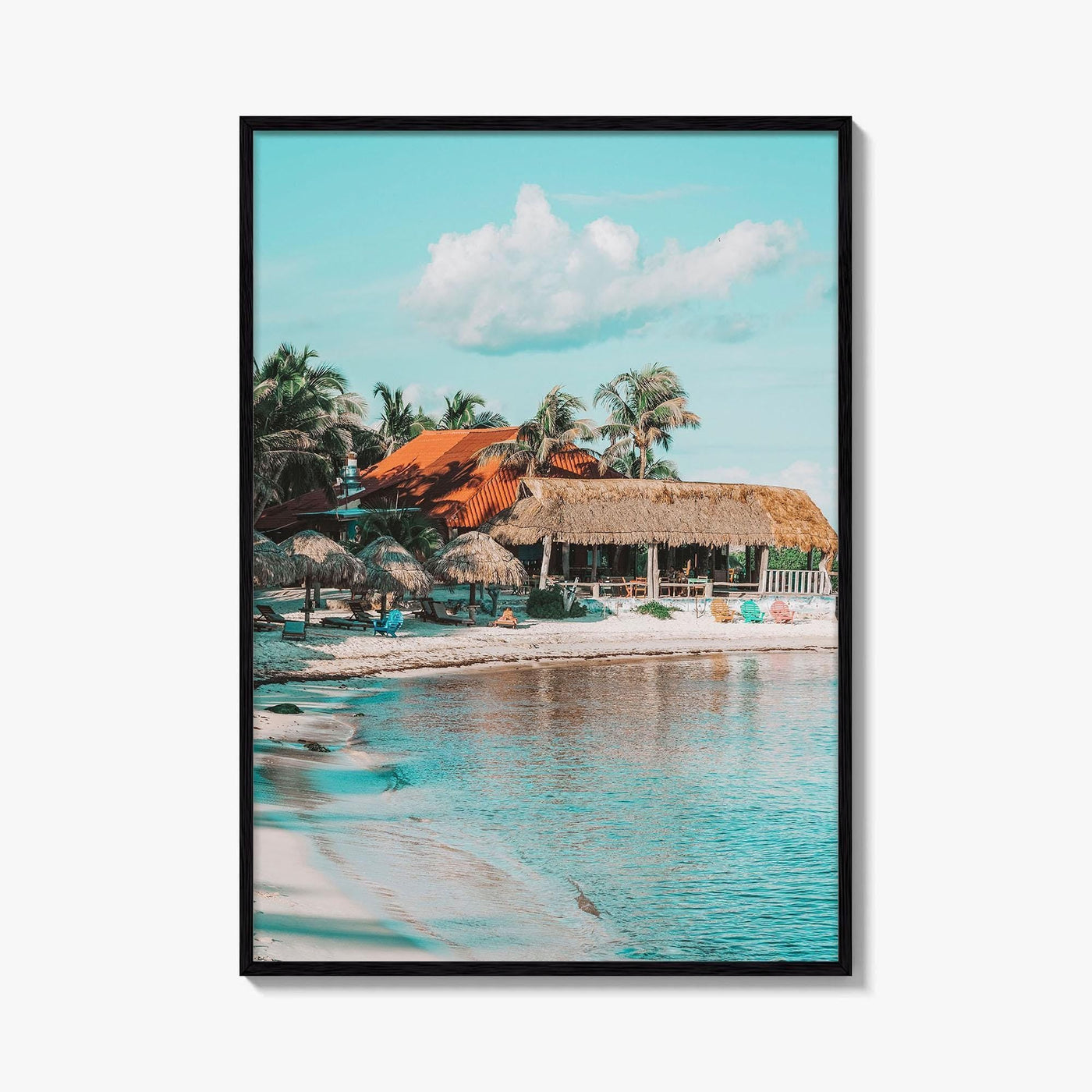 Tulum Fine Art Photo Print, Beach Wall Decor, Riviera Maya Poster, Quintana Roo Mexico