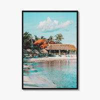 Tulum Fine Art Photo Print, Beach Wall Decor, Riviera Maya Poster, Quintana Roo Mexico
