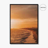 Newport Beach Fine Art Photo Print, Balboa Pier, Orange County California USA Poster