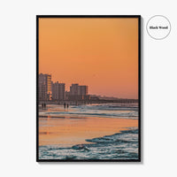 Myrtle Beach Skyline Fine Art Photo Print, South Carolina USA Beachfront Poster