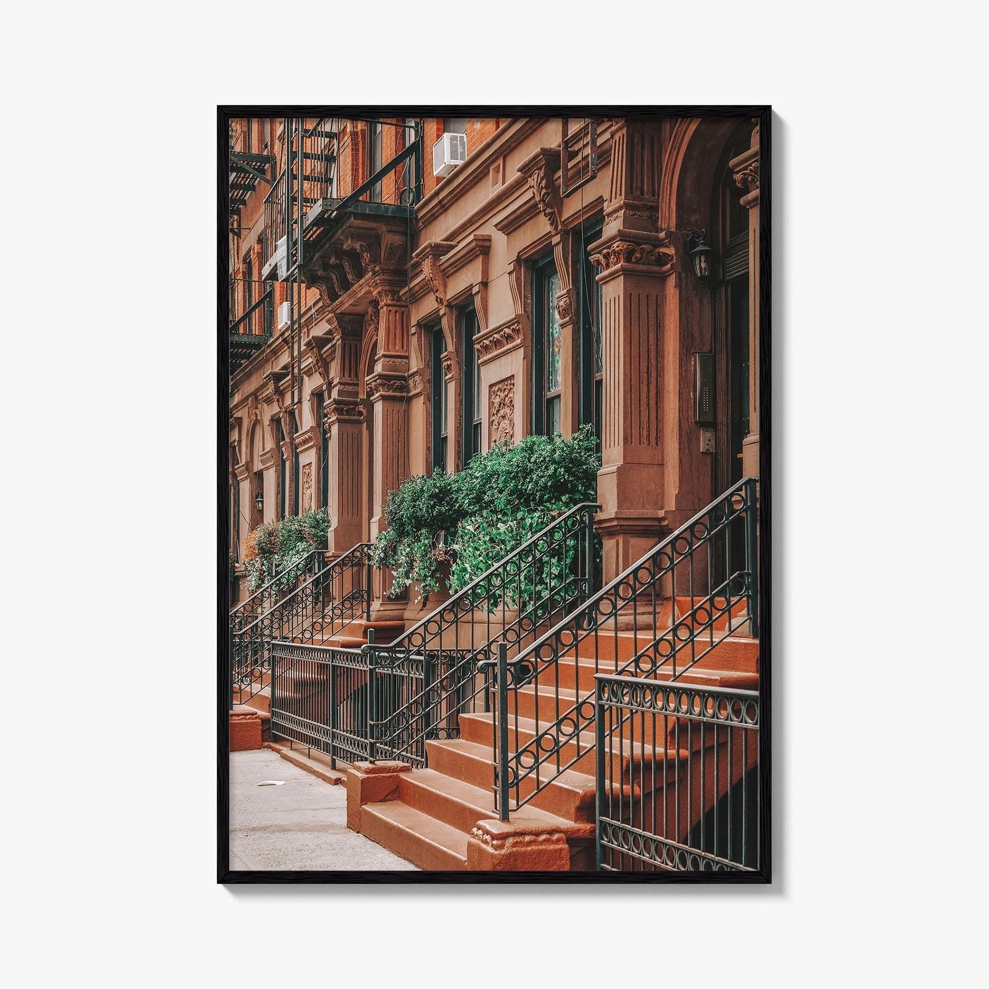 Gramercy Park Fine Art Photo Print, Manhattan, NYC, Brownstones Wall Decor, USA