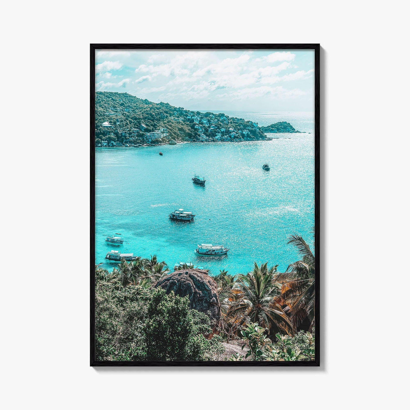 Koh Tao Fine Art Photo Print, Jon Suwan Viewpoint, Thailand Wall Poster