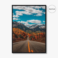 Telluride Fine Art Photo Print, San Juan Mountains, Colorado Poster