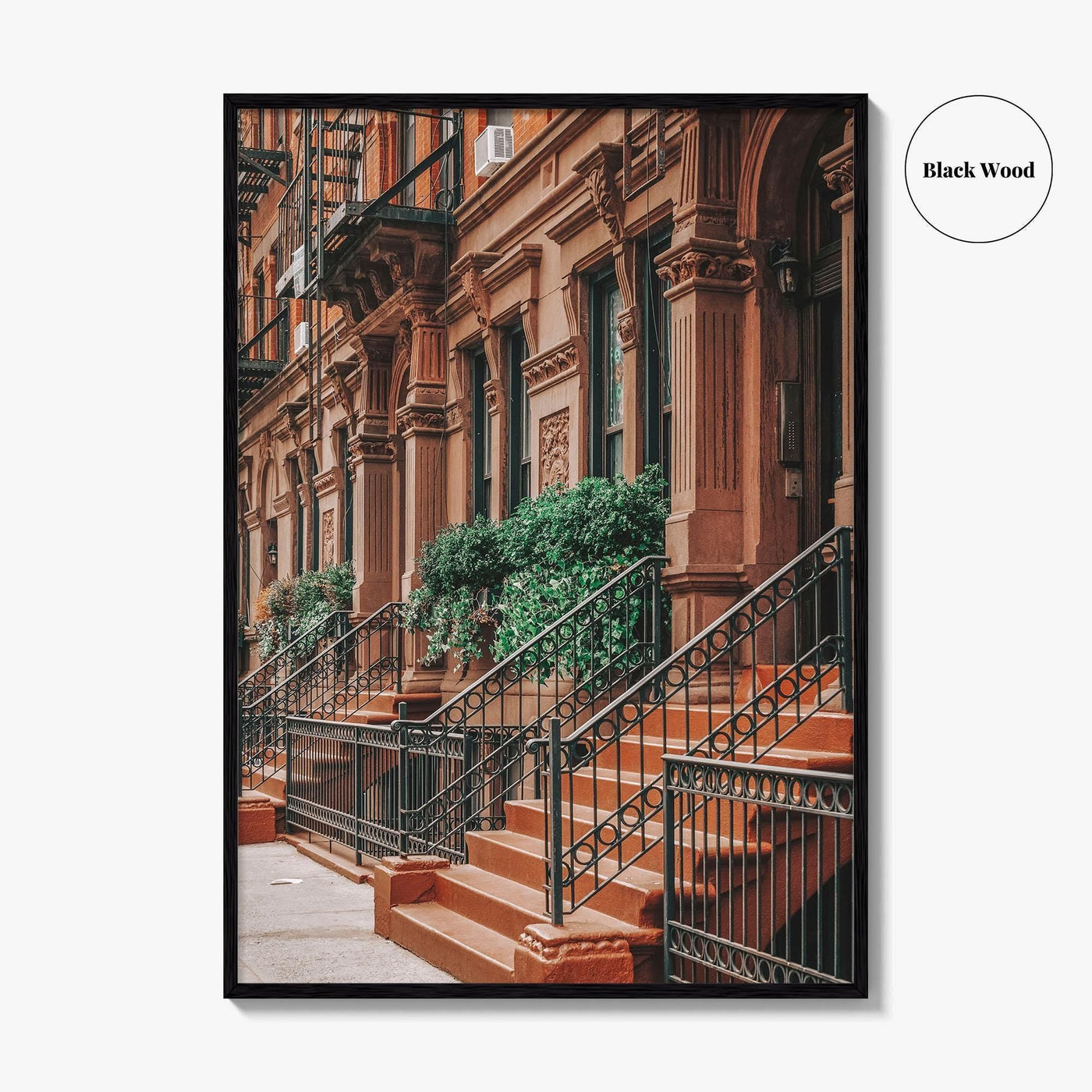 Gramercy Park Fine Art Photo Print, Manhattan, NYC, Brownstones Wall Decor, USA
