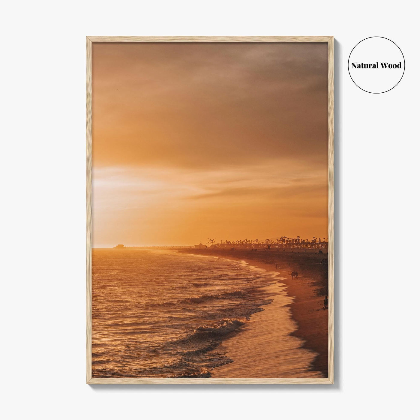 Newport Beach Fine Art Photo Print, Balboa Pier, Orange County California USA Poster