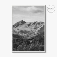 Norway Black and White Fine Art Photo Print, Scandinavia Wall Poster