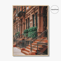 Gramercy Park Fine Art Photo Print, Manhattan, NYC, Brownstones Wall Decor, USA