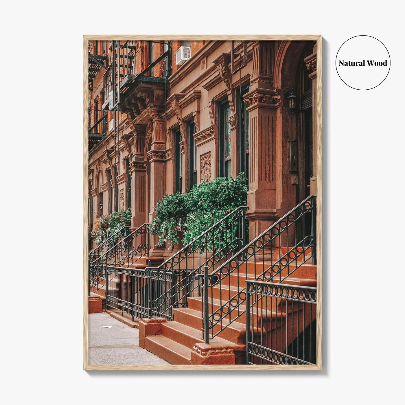 Gramercy Park Fine Art Photo Print, Manhattan, NYC, Brownstones Wall Decor, USA