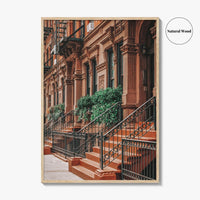 Gramercy Park Fine Art Photo Print, Manhattan, NYC, Brownstones Wall Decor, USA