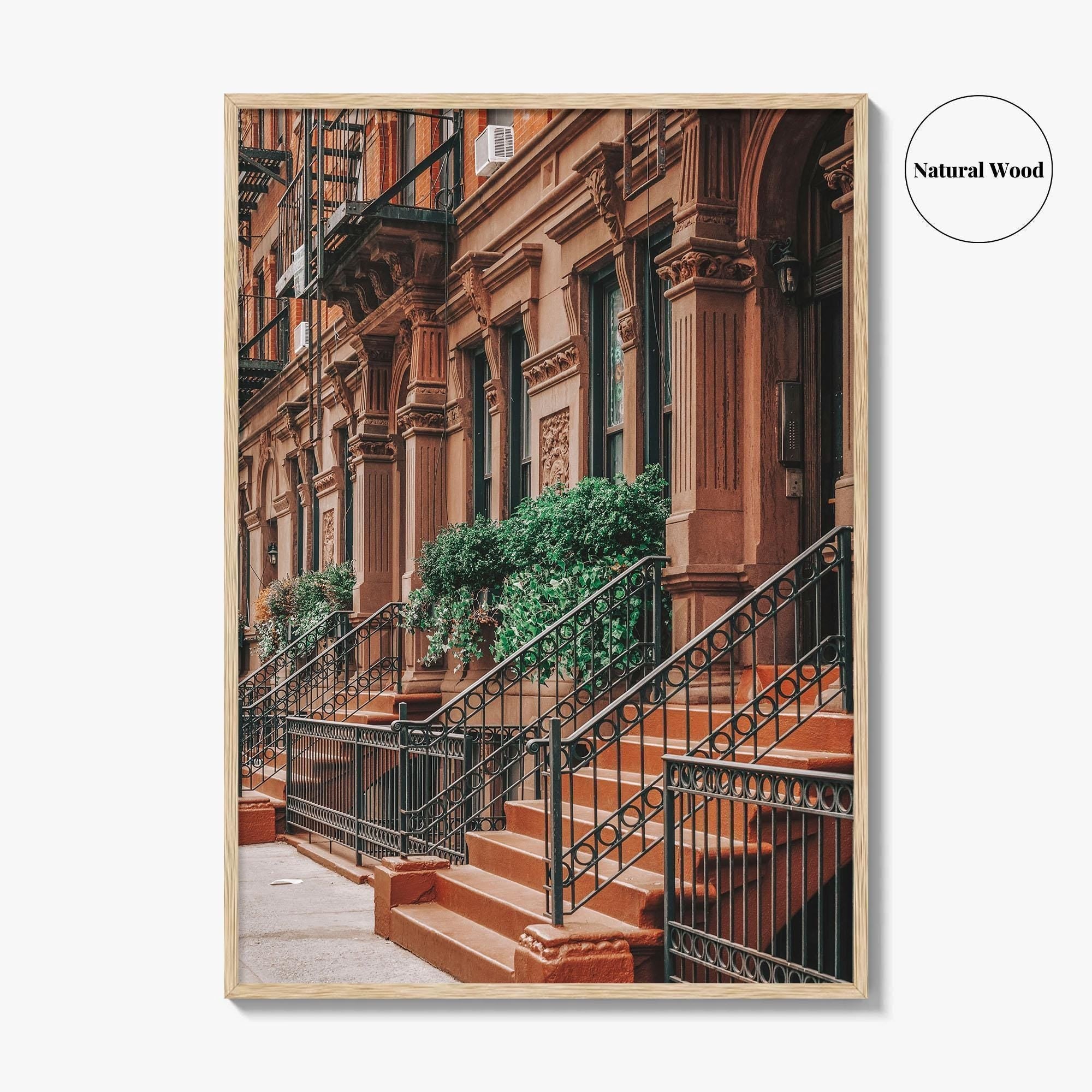 Gramercy Park Fine Art Photo Print, Manhattan, NYC, Brownstones Wall Decor, USA