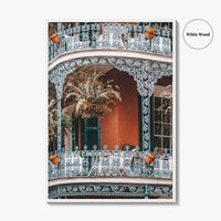 New Orleans Fine Art Photo Print, French Quarter Balconies, Louisiana Poster, NOLA USA