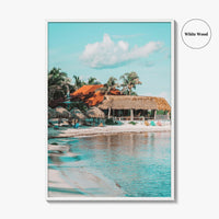 Tulum Fine Art Photo Print, Beach Wall Decor, Riviera Maya Poster, Quintana Roo Mexico