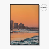 Myrtle Beach Skyline Fine Art Photo Print, South Carolina USA Beachfront Poster