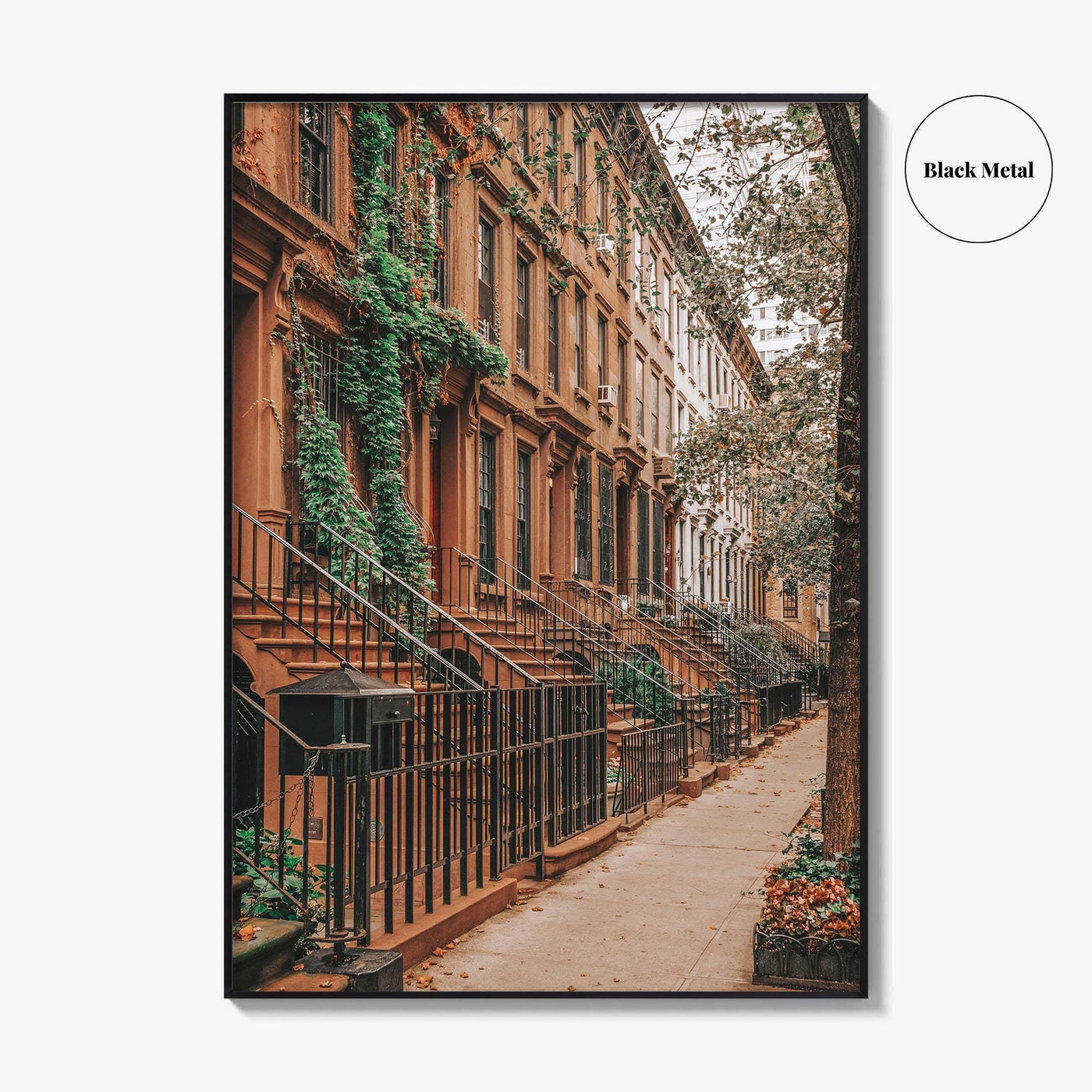 Upper East Side Fine Art Photo Print, Manhattan, NYC, NY, Wall Decor, Poster, Brownstones