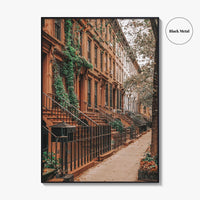 Upper East Side Fine Art Photo Print, Manhattan, NYC, NY, Wall Decor, Poster, Brownstones