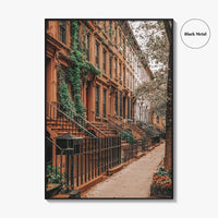Upper East Side Fine Art Photo Print, Manhattan, NYC, NY, Wall Decor, Poster, Brownstones