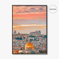 Jerusalem Fine Art Photo Print, Old City Israel Wall Decor Poster