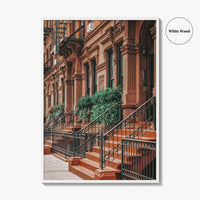 Gramercy Park Fine Art Photo Print, Manhattan, NYC, Brownstones Wall Decor, USA