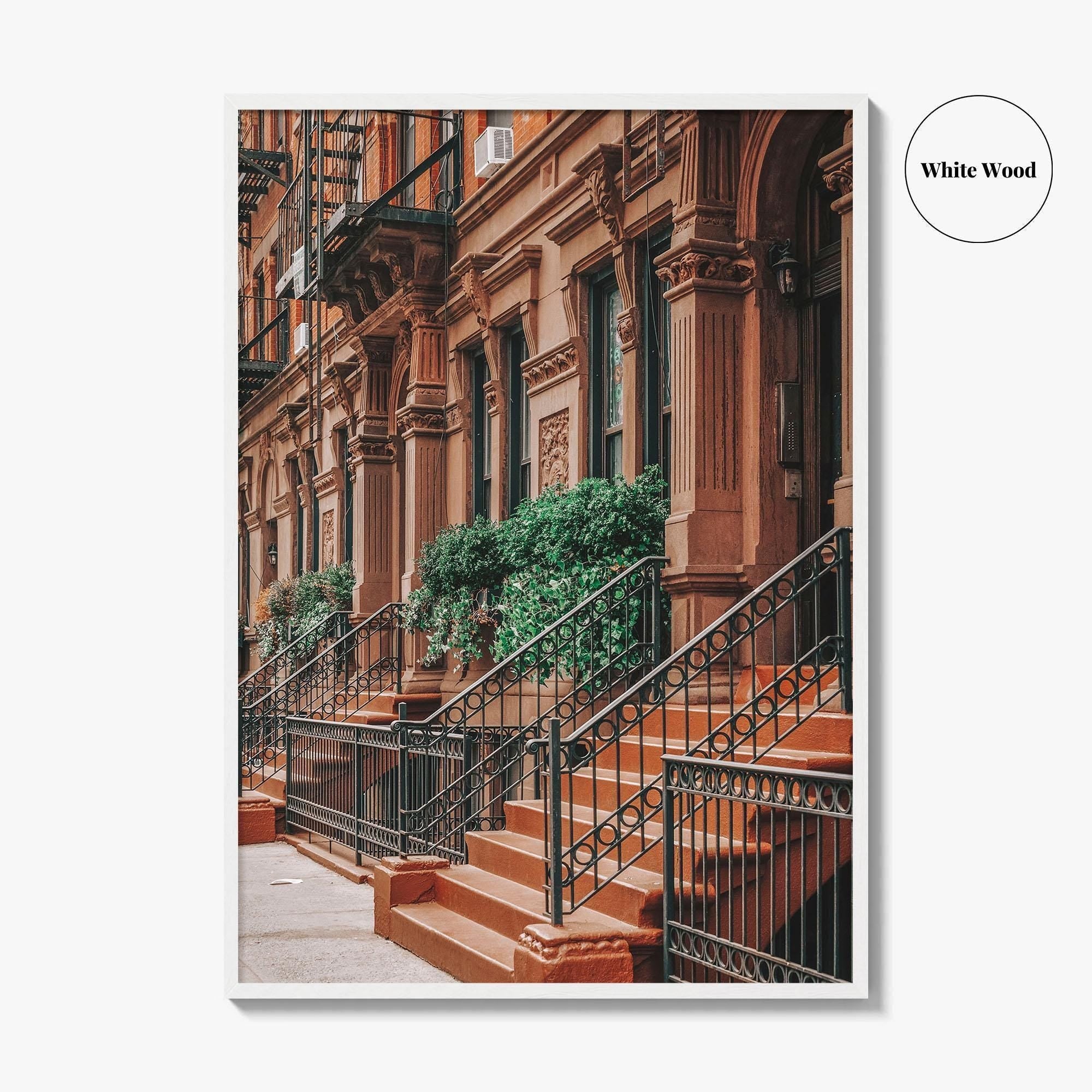 Gramercy Park Fine Art Photo Print, Manhattan, NYC, Brownstones Wall Decor, USA