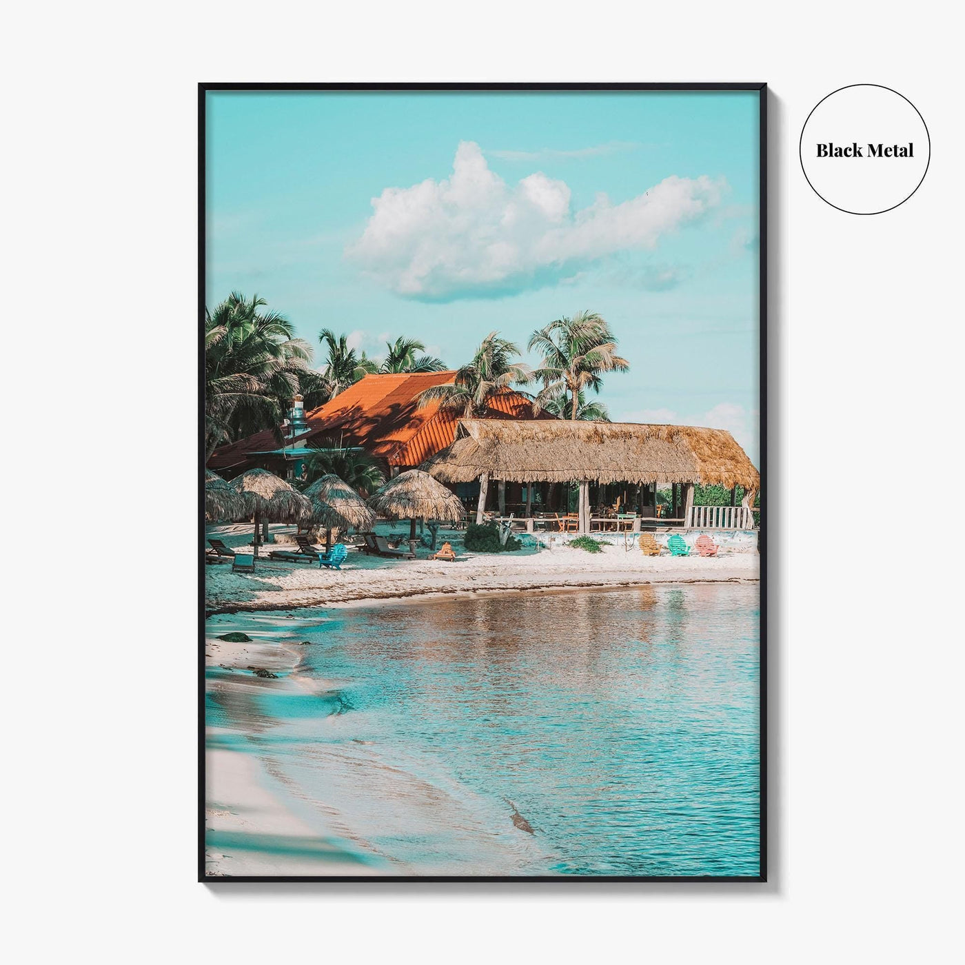 Tulum Fine Art Photo Print, Beach Wall Decor, Riviera Maya Poster, Quintana Roo Mexico