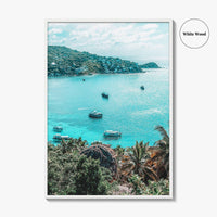 Koh Tao Fine Art Photo Print, Jon Suwan Viewpoint, Thailand Wall Poster