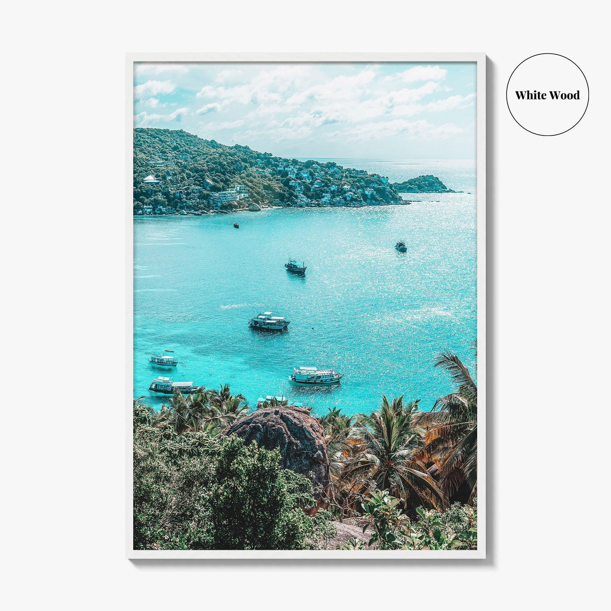 Koh Tao Fine Art Photo Print, Jon Suwan Viewpoint, Thailand Wall Poster