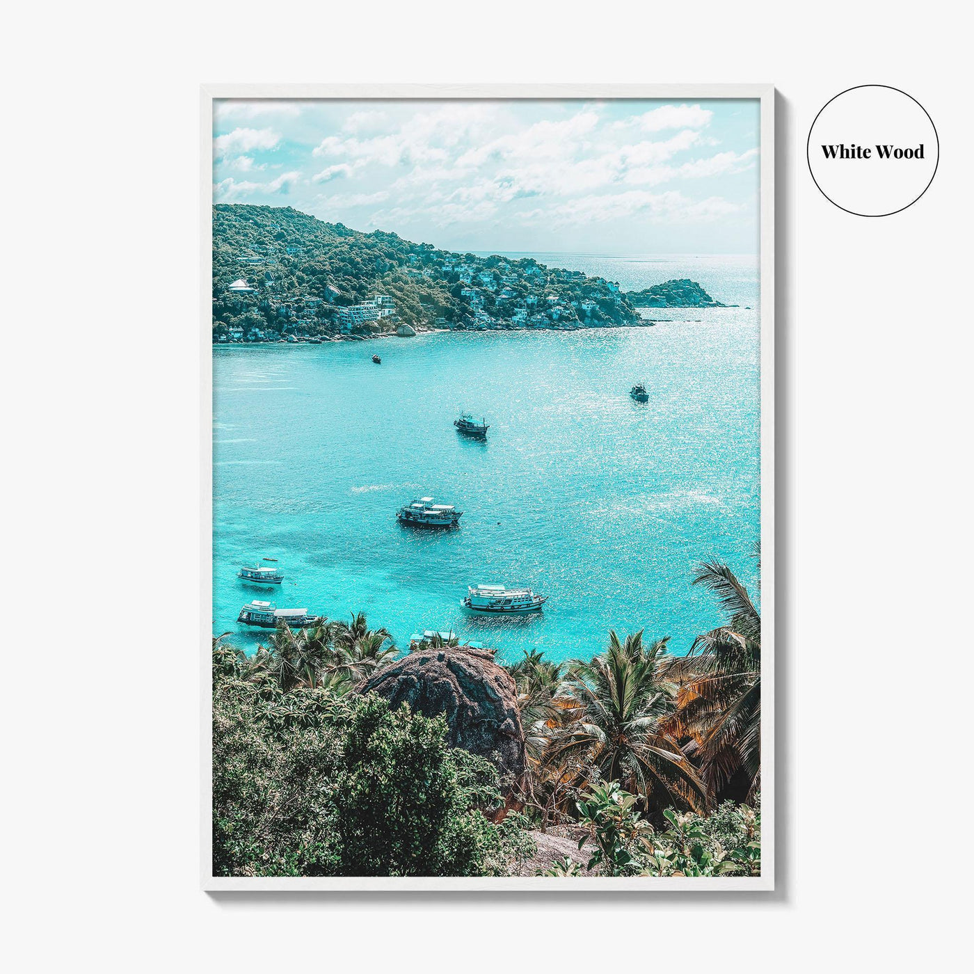 Koh Tao Fine Art Photo Print, Jon Suwan Viewpoint, Thailand Wall Poster
