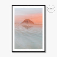 Morro Bay Beach Fine Art Photo Print, Morro Rock California Poster