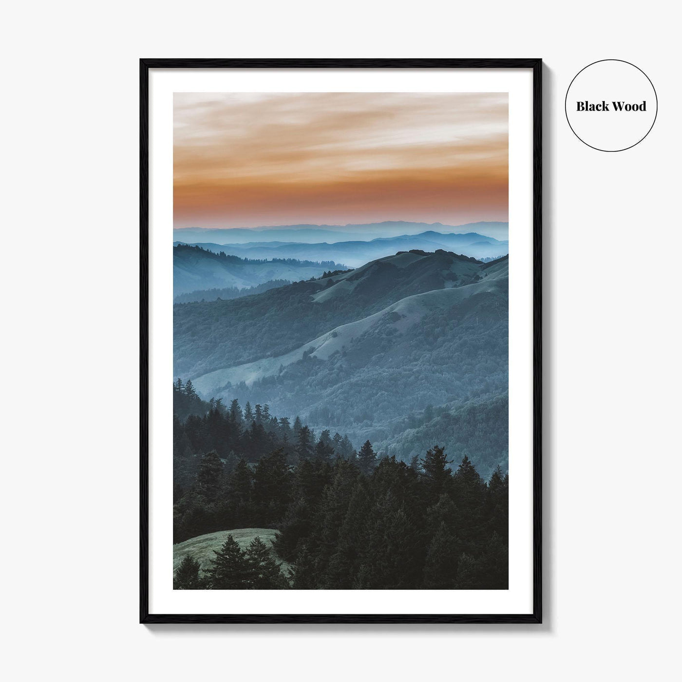 Marin County Fine Art Photo Print, California, USA, Landscape Poster