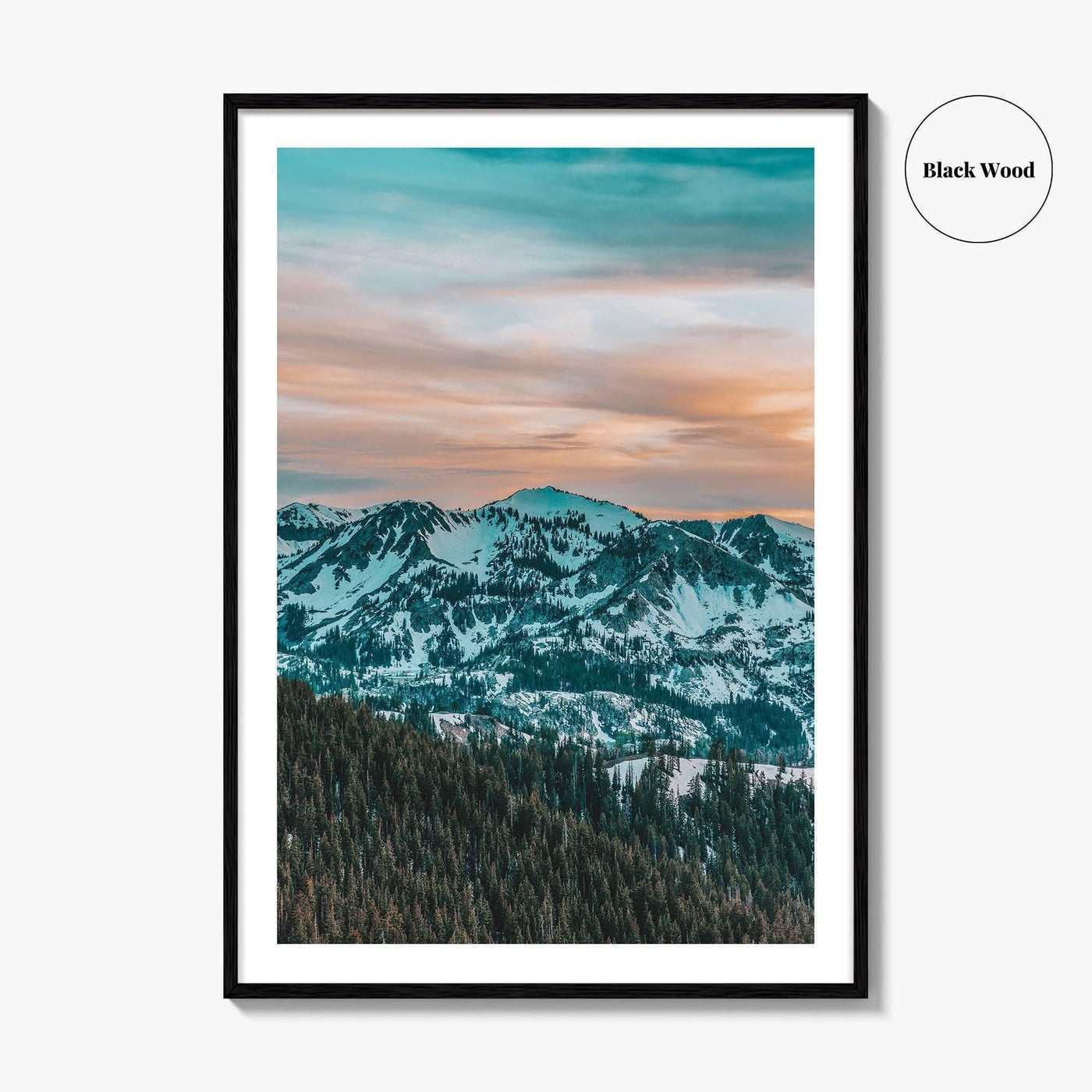Park City Utah Fine Art Photo Print, Guardsman Pass, Rocky Mountains Poster