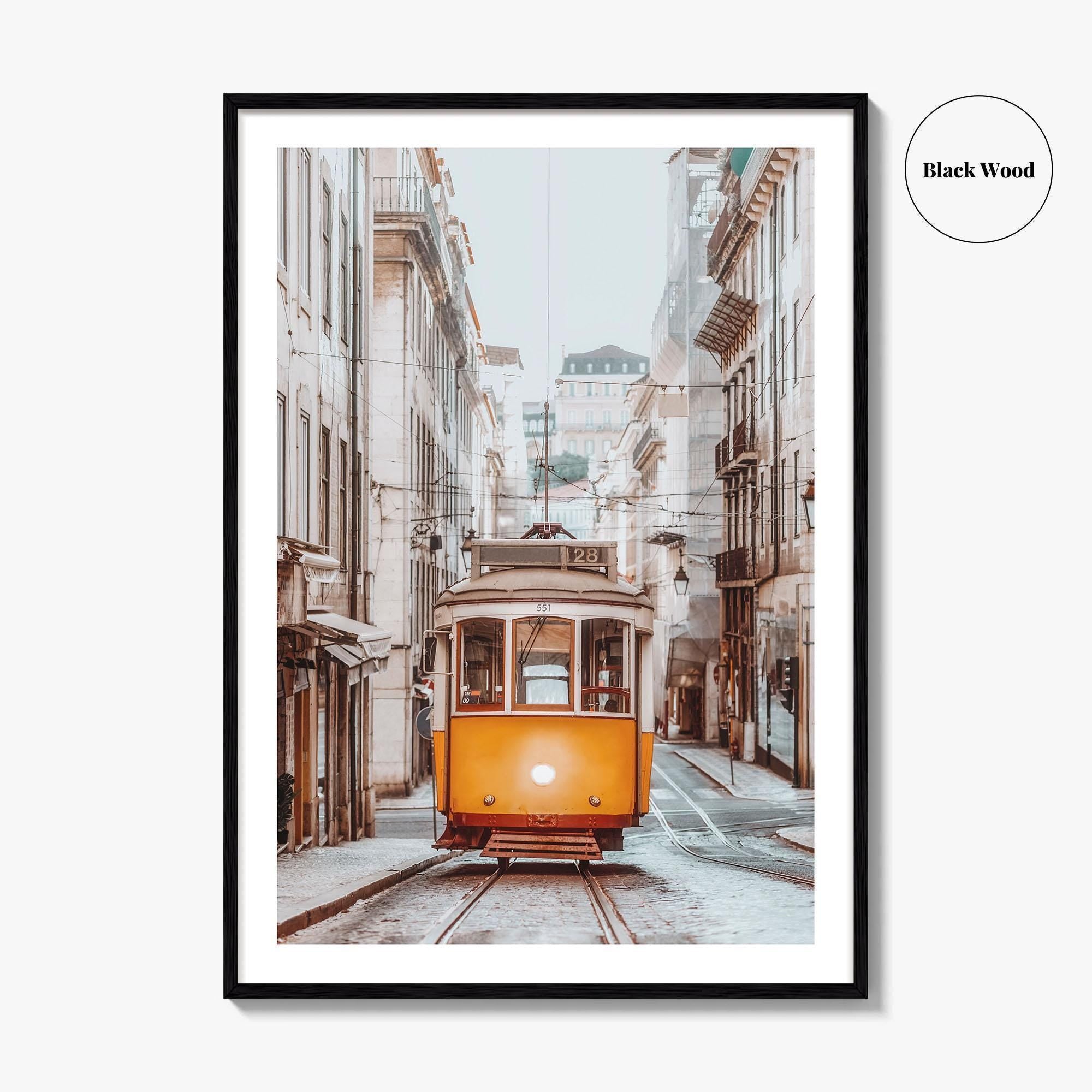 Lisbon Fine Art Photo Print, Tram 28, Lisboa Portugal Wall Decor Poster