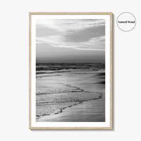 Huntington Beach Black and White Fine Art Photo Print, Orange County California Poster