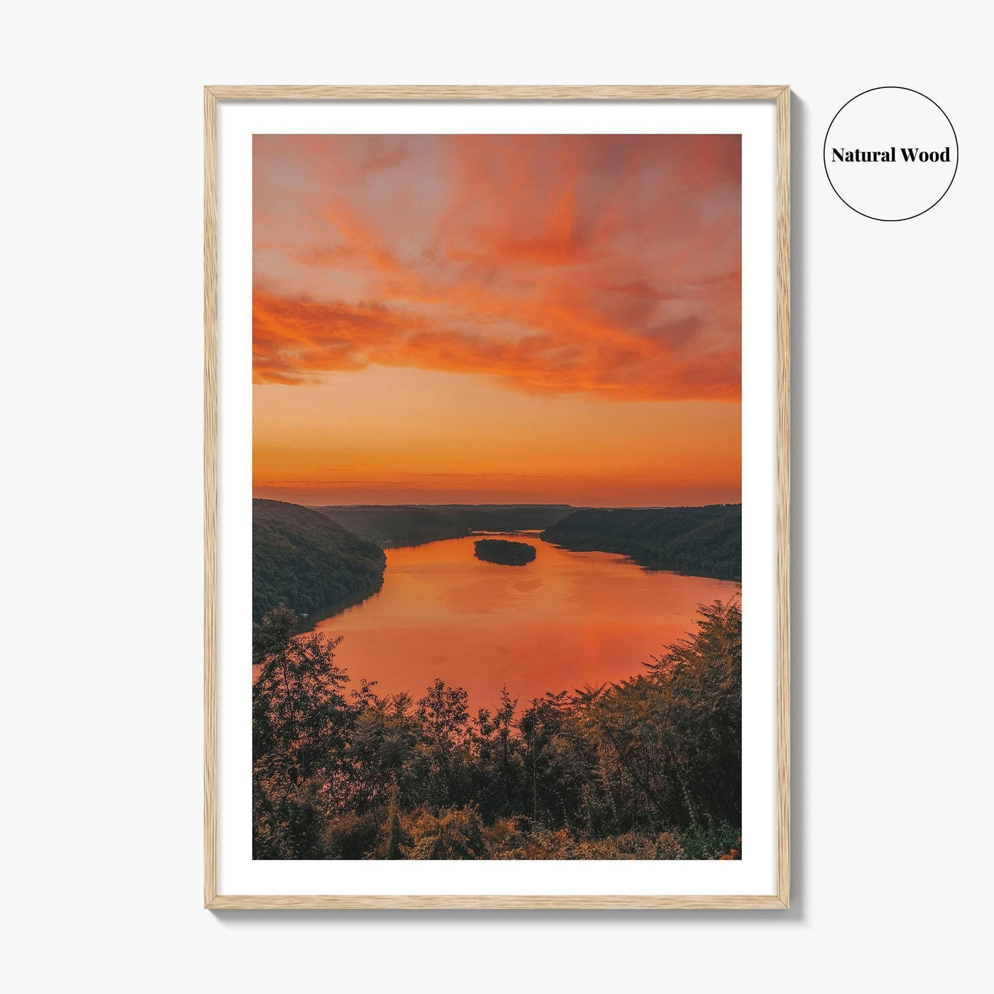Pinnacle Overlook Pennsylvania Fine Art Photo Print, Susquehanna River, Holtwood, Lancaster County Wall Poster