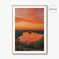 Pinnacle Overlook Pennsylvania Fine Art Photo Print, Susquehanna River, Holtwood, Lancaster County Wall Poster