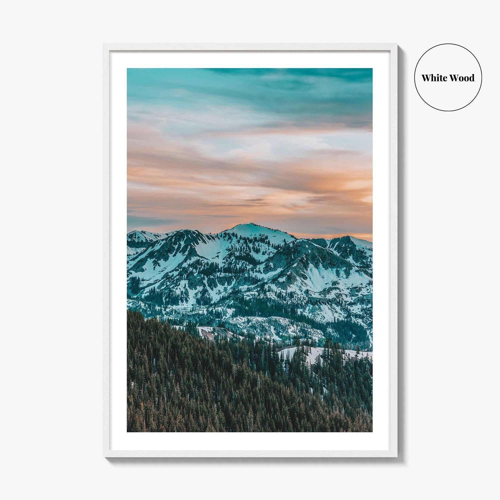 Park City Utah Fine Art Photo Print, Guardsman Pass, Rocky Mountains Poster