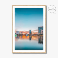 Orlando Skyline Fine Art Photo Print, Downtown Lake Eola Park, Florida USA Poster
